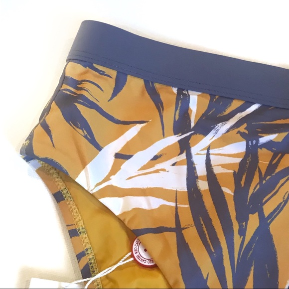 Red Carter Bamboo Bay High Waist Bottoms Size L - Picture 3 of 8